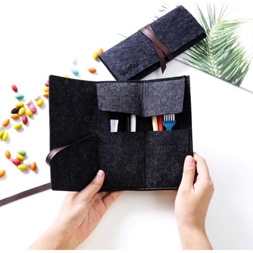 Painting Drawing Acccessories Scratch Tools Storage Bag Holder Pouch for Scraper Brush Scratch Pen Bamboo Sticks Storage Bag