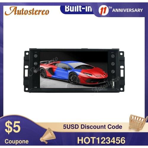 For Jeep Compass Wrangler Car DVD Player DSP Android9 PX5/PX6 Multimedia Player GPS Navigation Full Touch Auto Radio Head Unit
