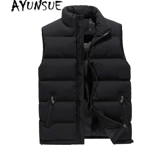 Мужские зимние жилеты AYUNSUE China At AliExpress