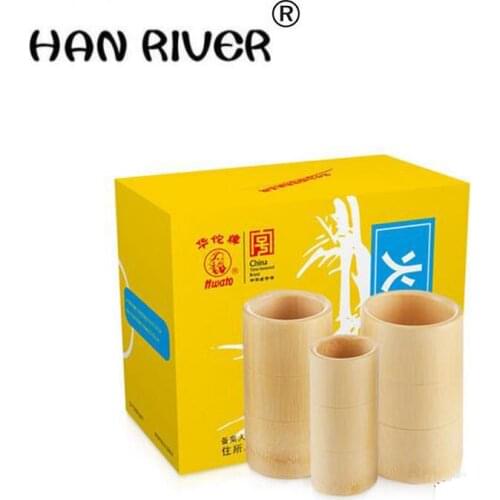 Bamboo cupping apparatus Large natural bamboo cans in small household types.the three suction traditional cupping-jfie56