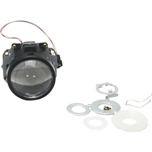 Bedehon 2 PCS 2.5 Inch RHD LHD Bi xenon HID Projector Lens Halo Hella Retrofit for d2s d2h Bulb for bme e60, smart fortwo 450