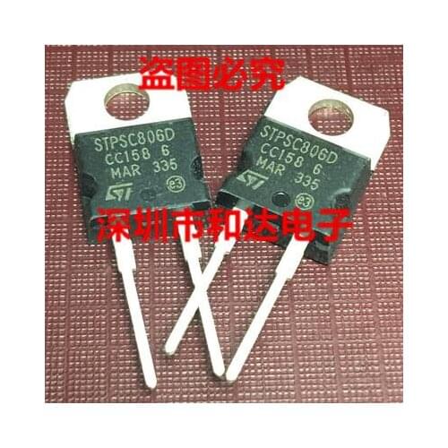 Free shipping 50PCS STPSC806D TO-220