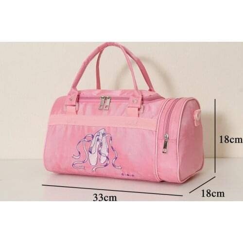 Children dance package girls dance backpack baby barrels package ballet Korean version of the dance package cosmetic bag handbag