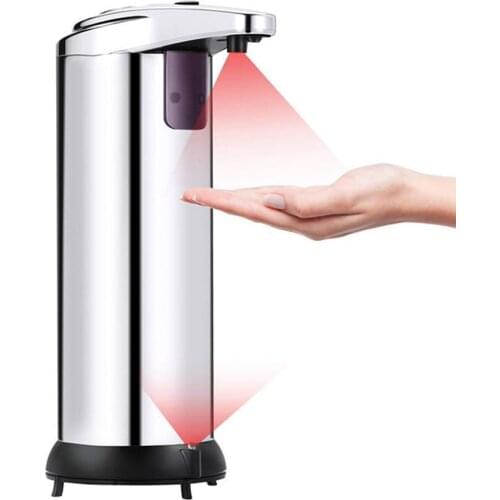 250ml Intelligent Automatic Liquid Soap Dispenser Bathroom Dispenser for Kitchen Bathroom Foam Dispenser Touchless Hand Sanitize