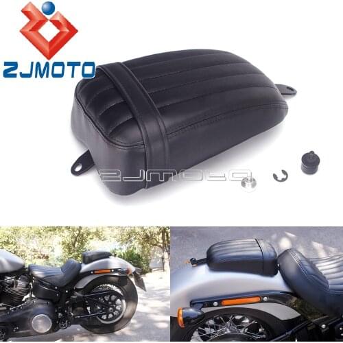 For Harley 2018 2019 2020 Softail Street Bob Motorcycle Rear Passenger Seat Custom Fender Mount Nut Bolt Knob Seat Pad Pillow