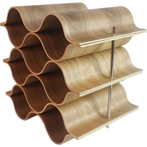 New Detachable Stackable Wine Rack Artistic Countertop Bottle Display Customizable & Elegant for Home/Bar/Restaurant Decoration