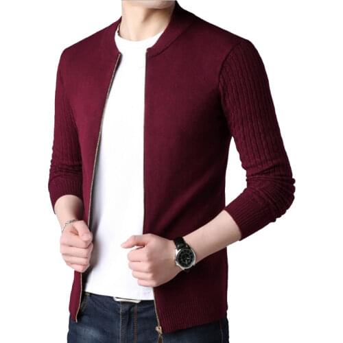 Мужские кардиганы на молнии QIANDUBAO China At AliExpress