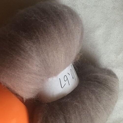 WFPFBEC 70s Australia COMBED 100% WOOL fiber merino diy wool for neddles felting wool roving 50g 100g 200g 300g 500g 1000g NO.67