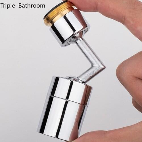Kitchen Faucet Extenders Brass Multifunction Bathroom Faucet Filter Water Saving Device Splash Proof Shower Nozzle Accessories