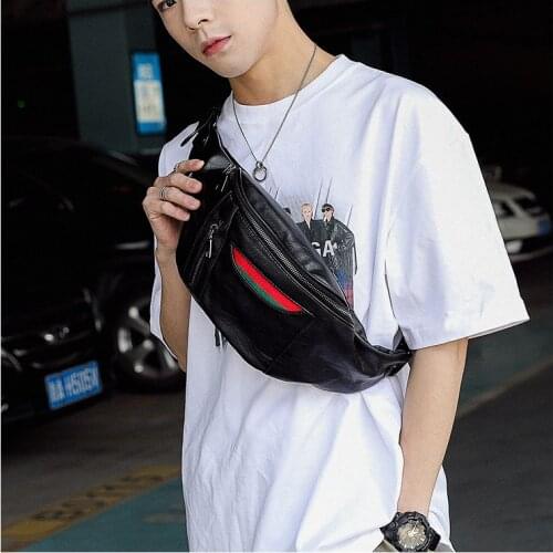 NEW 2021 Men fanny pack Korean Style waist Bag women fashion street retro shoulder bag popular brand style Free Shipping
