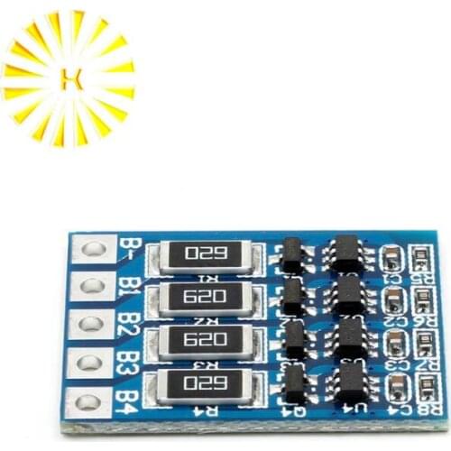 4S 14.8V 18650 Lithium Battery Equalizer 4S 16.8V Polymer Battery Equalizer Board Connector