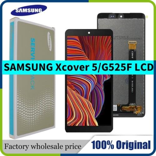 5.3" New Original For Samsung Galaxy Xcover 5 EE LCD Display Touch Digitizer Screen For Samsung Galaxy G525 G525F LCD