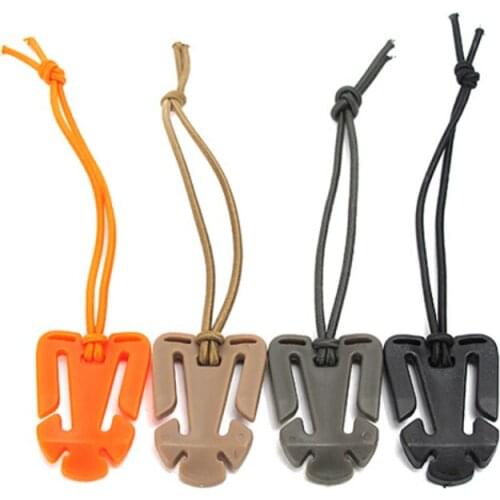 5Pcs Molle Backpack Buckle Carabiner Clips Outdoor Nylon Camping Bag Hanger Hook Clamp EDC Carabiner Survival Gear Tools 4 Color