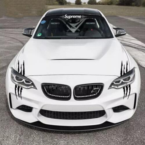 Car styling headlights personalized car stickers For SsangYong rexton Great Wall Haval Hover H6 buick excelle hrv jeep grand