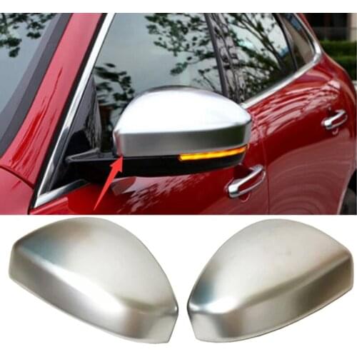 1 Pair Rearview Mirror Case Full ABS Matt Finish Door Wing Mirror Cover Cover Trim Molding For Jaguar F-PACE 2016 2017 2018