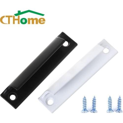 NEW Aluminum alloy Black Furniture handle thickened window and cabinet door handle the balcony move window drawer small handle