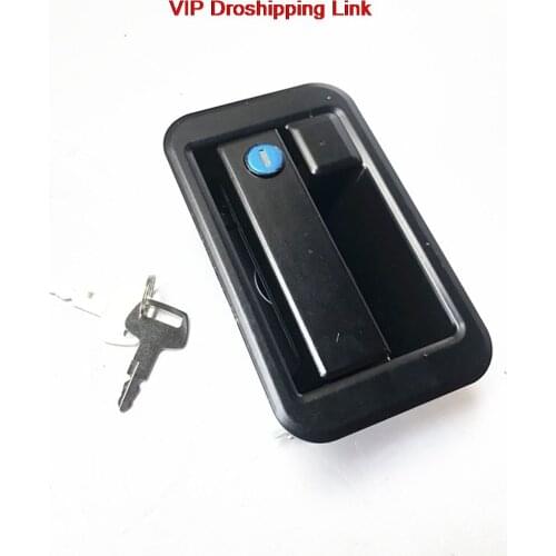 For Hyundai R215-7 225-7 80 150 305-7 Cab door lock assembly, outer handle lock block, outer handle door handle accessories