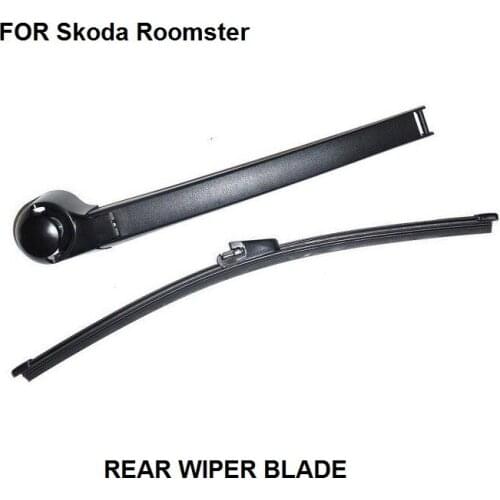 For Skoda Roomster 5J 2006-2014 MPV Rear Window Windshield Wiper Arm+Blade Set New