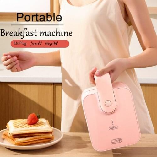Electric Waffles Maker Iron Sandwich Maker Machine Egg Cake Oven Breakfast Waffle Machine 220V EU Plug