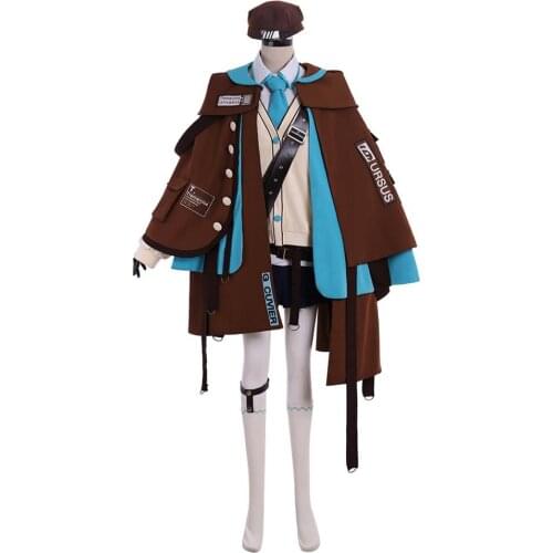 Game Arknights Istina Cosplay Costume Adult Arknights Anna Morozov Cosplay Costume Suit L321