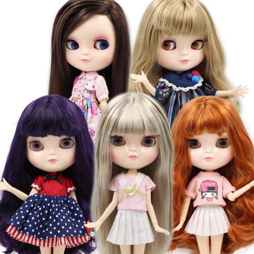 DBS ICY bjd doll 1/6 30cm toy A-cup azone body joint body white skin naked doll