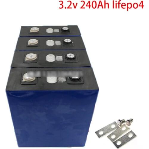 Lifepo4 3.2v 240Ah lithium battery no 3.2v 200Ah 250Ah Lithium iron phosphate for Solar energy storage Inverter golf cart