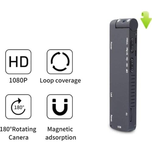 Mini Digital Camera HD 1080P Full DV Pen Camera Night Vision Duty recorder Miniature DVR Camcorder Night Vision Micro Body Cam M