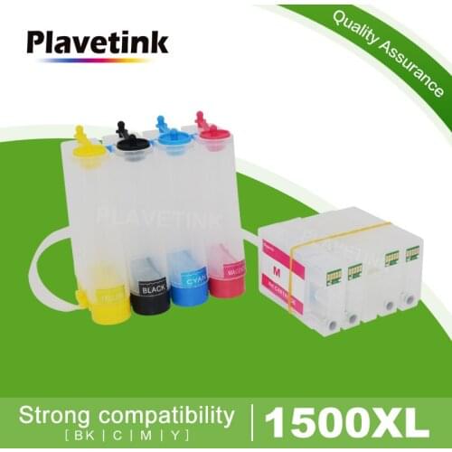 Plavetink 4 Color PGI-1500 Continous Ink Supply System Ciss For PGI1500 For Canon MAXIFY MB2050 MB2350 Printer With Chip