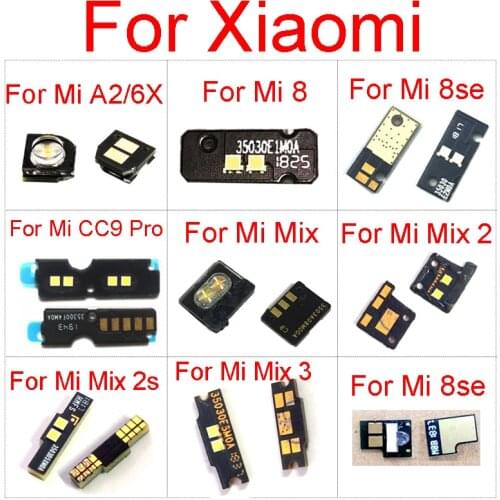 Camera Light Flash Lamp Board For Xiaomi Mi 6X A2 8 SE CC9Pro Note 10 Mix2s Flashlight Proximity Sensor Flex Cable Replacment