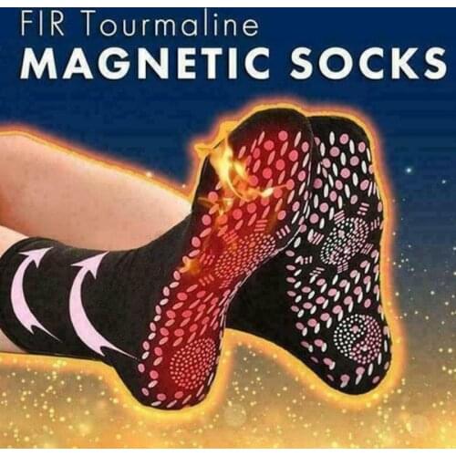 Tourmaline Self Heating Heated Socks For Women Mem Help Warm Cold Feet Comfort Health Heated Socks Magnetic Therapy Comfortable