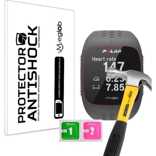 Screen protector Anti-Shock Anti-scratch Anti-Shatter compatible with Polar M430