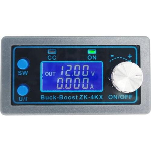 ZK-4KX CNC DC-DC Buck Boost Converter Module CC CV 0.5-30V 4A LCD Display Adjustable Step Down Up Voltage Regulator U1JE