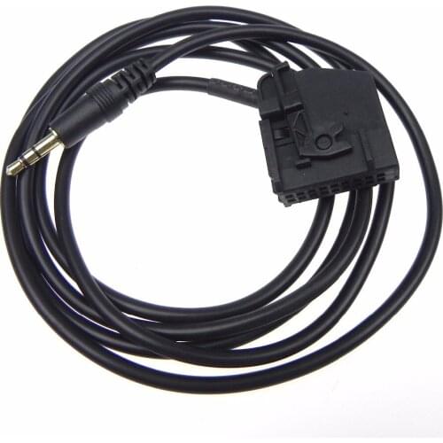 10pcs/lot High Quality AUX IN Adapter Cables for VW Audi MFD2 RNS2 Navigation Navi GPS Phone Mp3 Radio