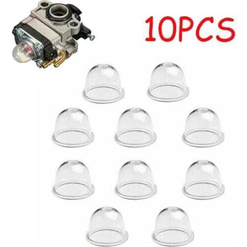 10x Universal Petrol Fuel Primer Bulb For Strimmers Hedge Trimmer Chainsaws