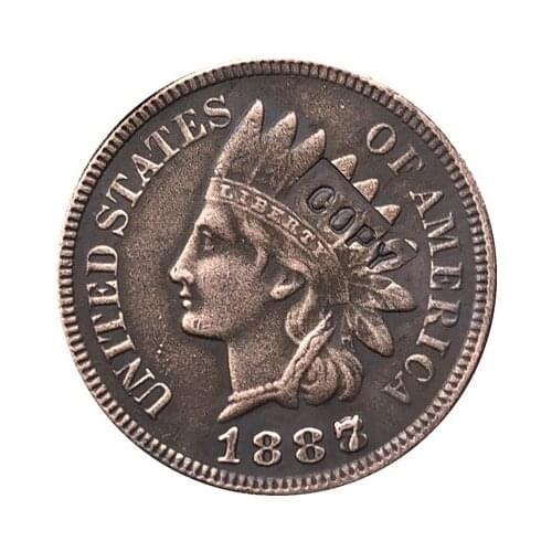 1888/7 Indian head cents coin copy
