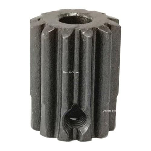 2pcs 1M 12T Spur Steel Gear Boss DIY motor gear Hole 5/6/6.35 mm