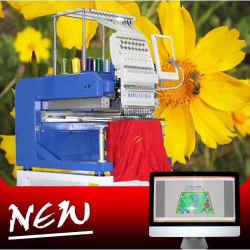 China 10 years service ! Single Head Industrial Embroidery Machine Price in china used DAHAO computer happy embroidery machine