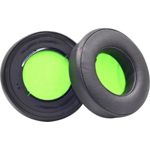 For Razer Kraken Pro PU Memory Sponge Ear Pads For Razer Kraken Pro V2 USB Headphones Cushion Cover Headsets Replacement Earpads
