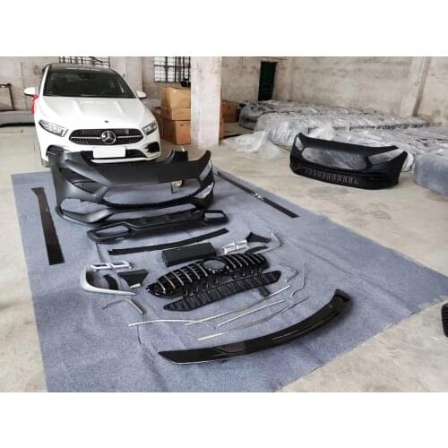 Suit For A-class 19 A200l A180l Amg Gt Surround Appearance Rear Bar