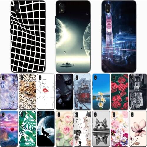 For ZTE Blade L210 Case Wolf Silicon TPU Fundas for ZTE Blade L210 RU Cat Animal Shell Bag Housing Phone Cases