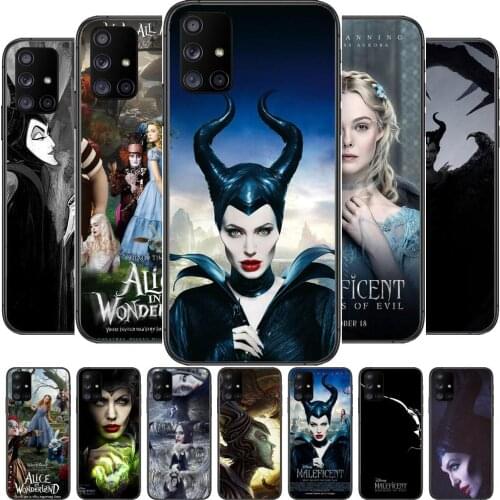 Disney witch Phone Case Hull For Samsung Galaxy A50 A51 A20 A71 A70 A40 A30 A31 A80 E 5G S Black Shell Art Cell Cove