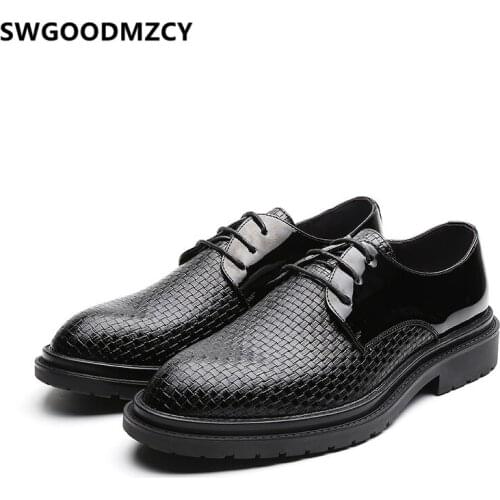 Designer Shoes Men Formal Evening Dress Elegant Shoes For Men Coiffeur Wedding Dress Italian Brand Official Shoes For Men Buty