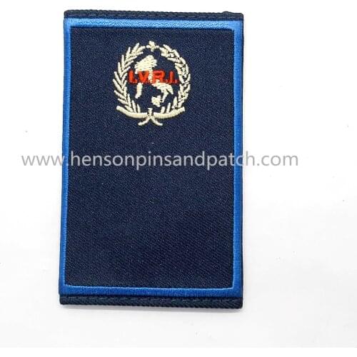 3.5inch Retail and stock blue LVRL epaulet,shoulder badge