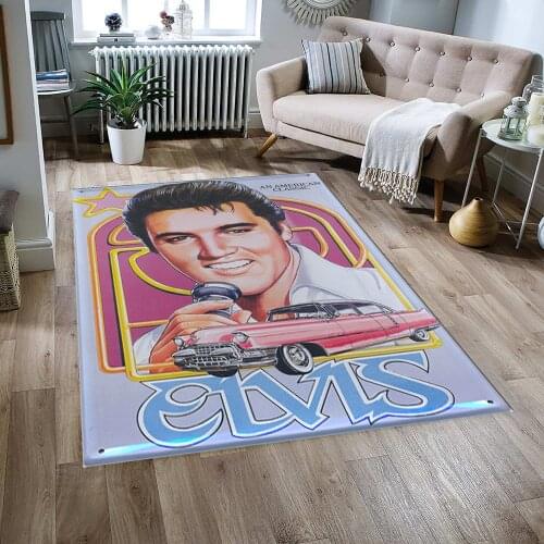 Elvis Presley Rug, New Fashion Rugs, Living Room Rug, Modern Rug, Home Decor Rugs, Fan Rugs, 3d Print Rug, Kids Room Rugs,sm207