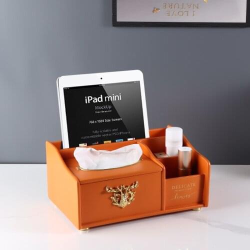 Cover Napkin Holder Square Tissue Box Container Organizer Dispenser Storage Tissue Boxes Paper Servilletero Wipe Case BW50ZJ