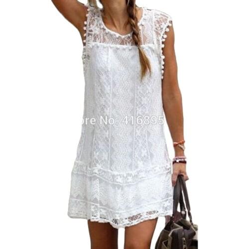 KUYISHINI White Summer Dresses