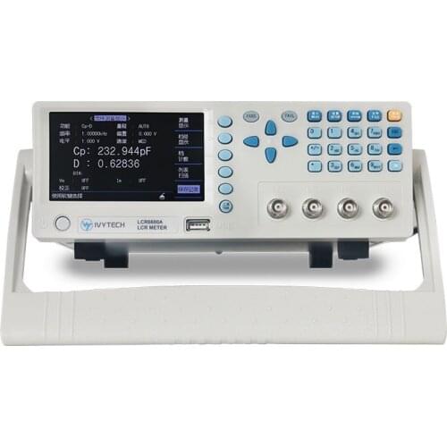 Lab LCR Meter Capacitance And Inductance Resistance Tester Meter Frequency 40HZ to 1000KHZ Bridge Digital Precision LCR-5200