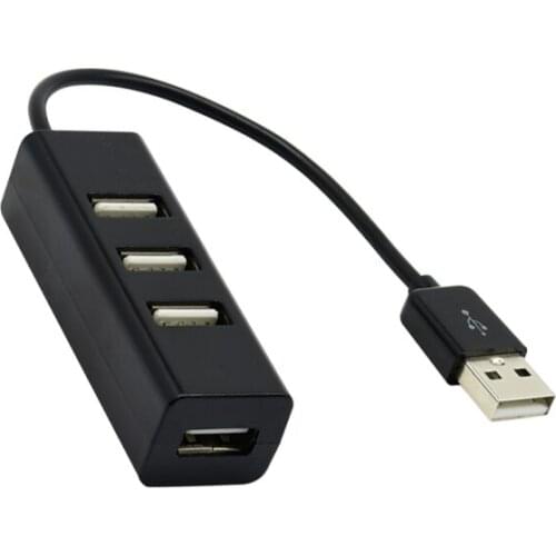 4 IN 1 USB HUB Mini Adapter PC ABS Usb Hub 4 Port Usb 2.0 Hub for Laptop 2.0 USB Hub 4 ports