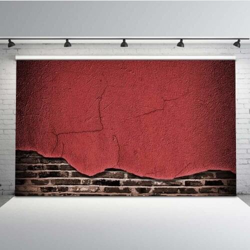 Mehofoto Brick Wall Backdrop for Photography Red Wall Background for Girl Photographic Photo Studio Y-487