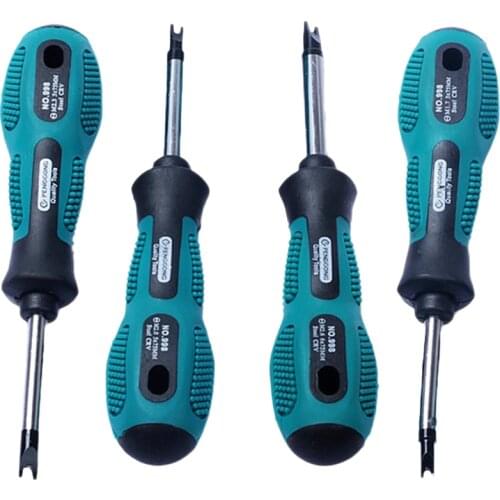 4-piece CR V Screwdriver Set Multi-function Slotted Screwdriver Type U